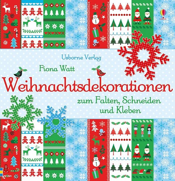 Weihnachtsdekorationen zum Falten, Schneiden und Kleben book
