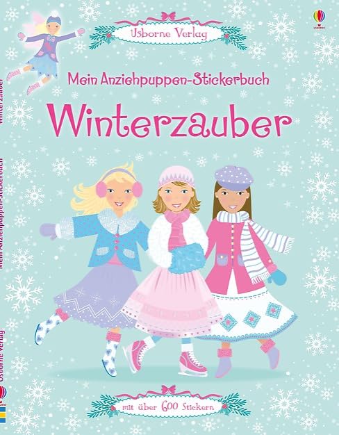 Mein Anziehpuppen-Stickerbuch: Winterzauber: Usborne zum Mitmachen Tiptoi & Games