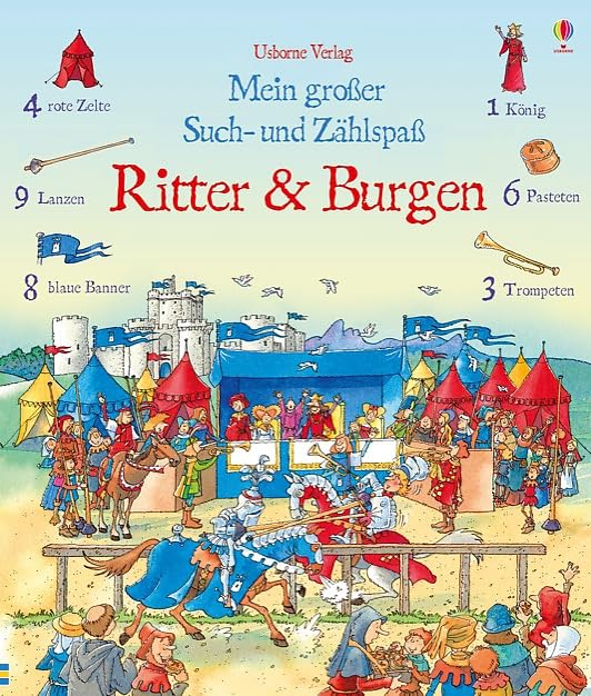 Mein großer Such- und Zählspaß: Ritter und Burgen Tiptoi & Games