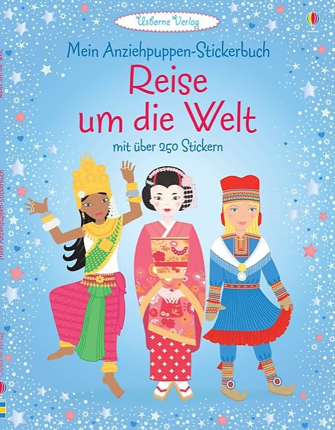 Mein Anziehpuppen-Stickerbuch: Reise um die Welt: Usborne zum Mitmachen Tiptoi & Games