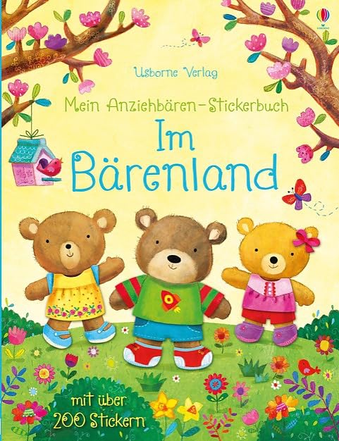 Mein Anziehbären-Stickerbuch: Im Bärenland: Mit über 200 Stickern Non-fiction