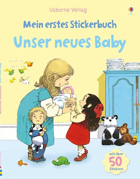 Mein erstes Stickerbuch: Unser neues Baby book