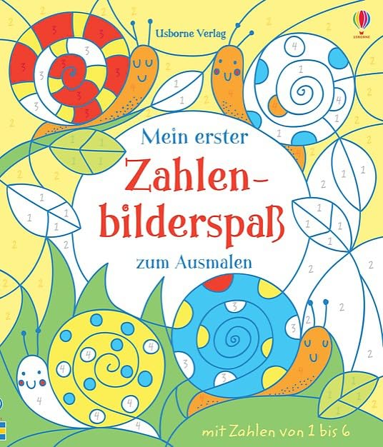 Mein erster Zahlenbilderspaß zum Ausmalen: Mit Zahlen von 1 bis 6 Tiptoi & Games