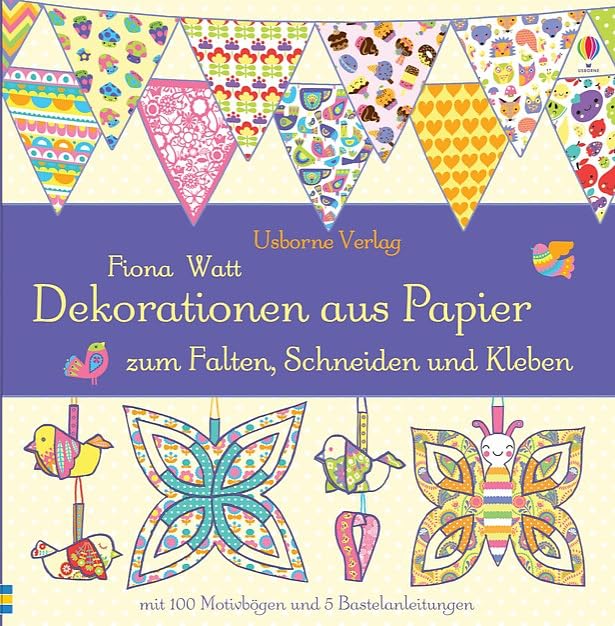 Dekorationen aus Papier zum Falten, Schneiden und Kleben Tiptoi & Games