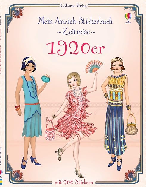 Mein Anzieh-Stickerbuch Zeitreise: 1920er: Mit 200 Stickern Non-fiction
