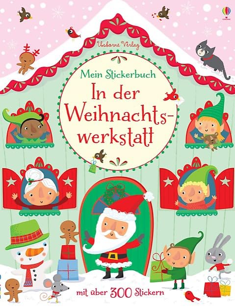 Mein Stickerbuch: Besuch in der Weihnachtswerkstatt book