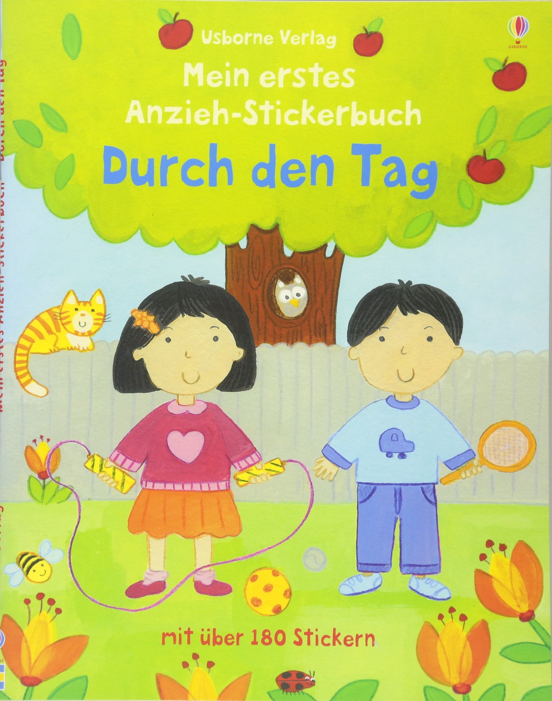 Mein erstes Anzieh-Stickerbuch: Durch den Tag Tiptoi & Games