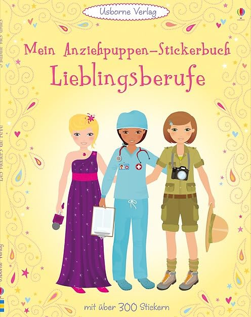 Mein Anziehpuppen-Stickerbuch: Lieblingsberufe Tiptoi & Games