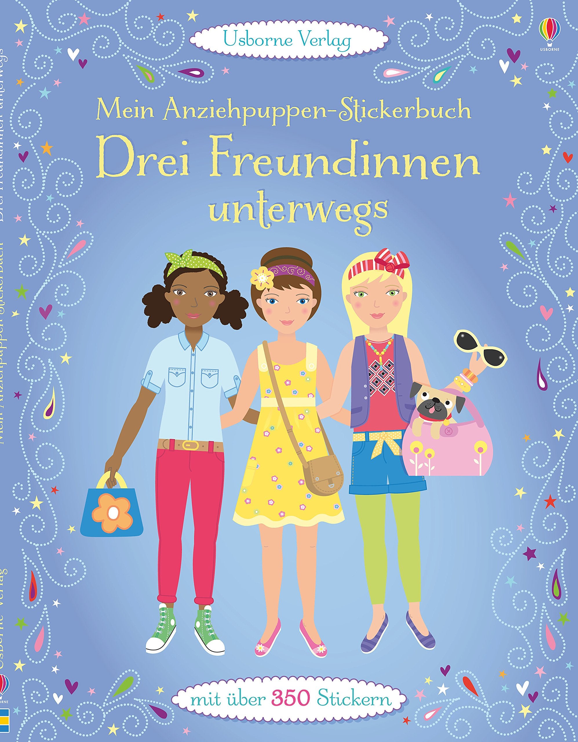 Mein Anziehpuppen-Stickerbuch: Drei Freundinnen unterwegs book