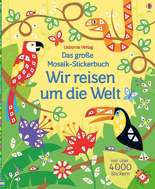 Das große Mosaik-Stickerbuch: Wir reisen um die Welt Tiptoi & Games