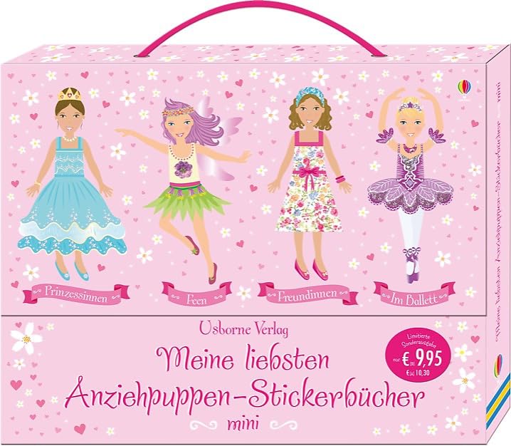 Meine liebsten Anziehpuppen-Stickerbücher mini book