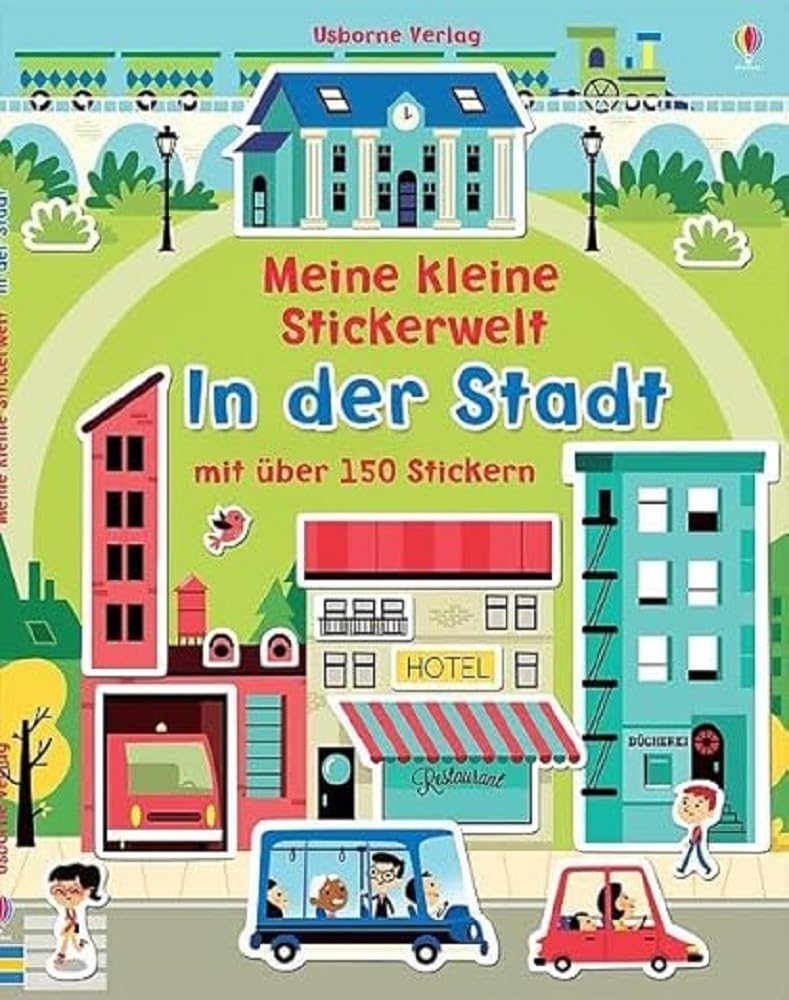 Meine kleine Stickerwelt: In der Stadt Tiptoi & Games