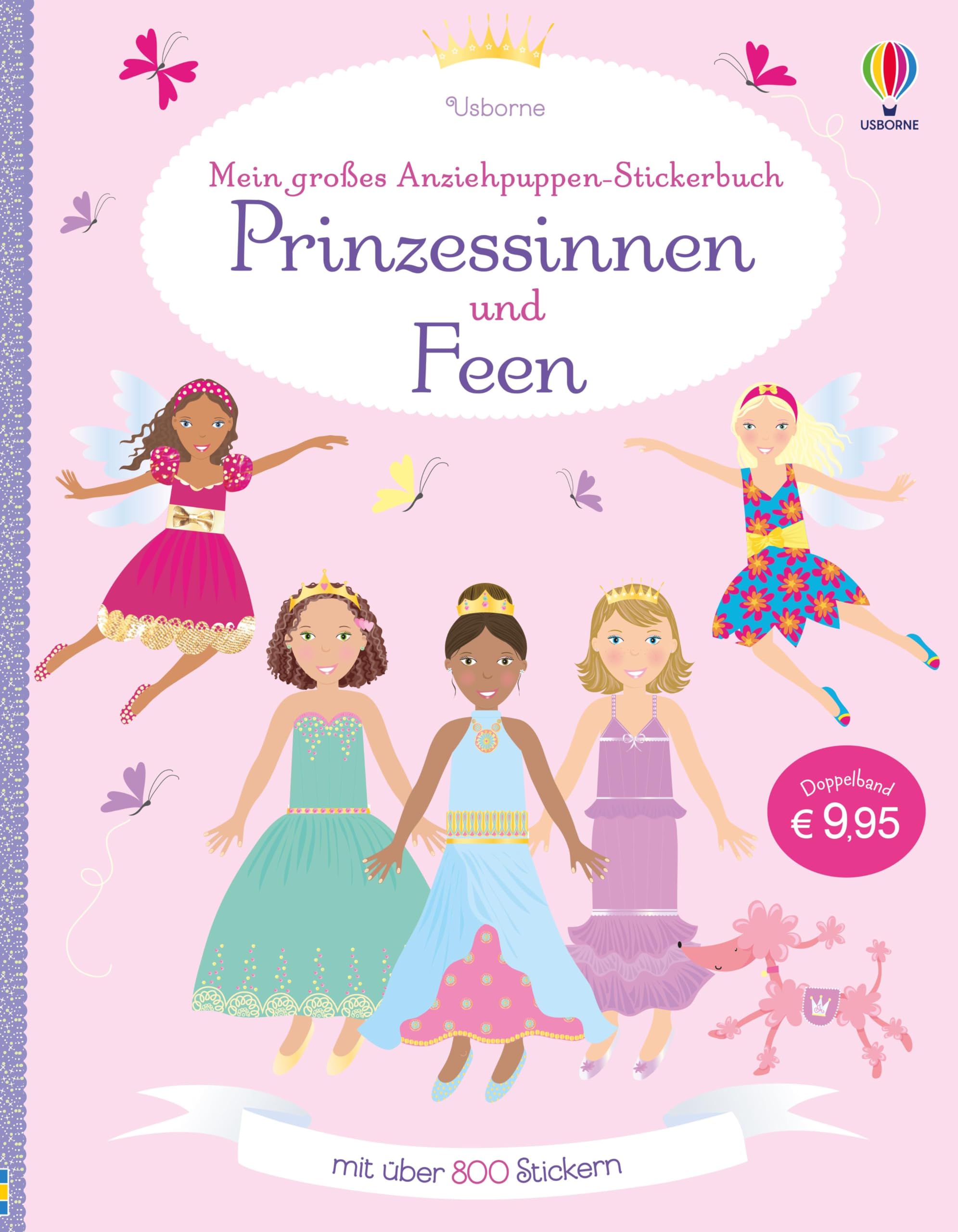 Mein großes Anziehpuppen-Stickerbuch: Prinzessinnen und Feen Non-fiction