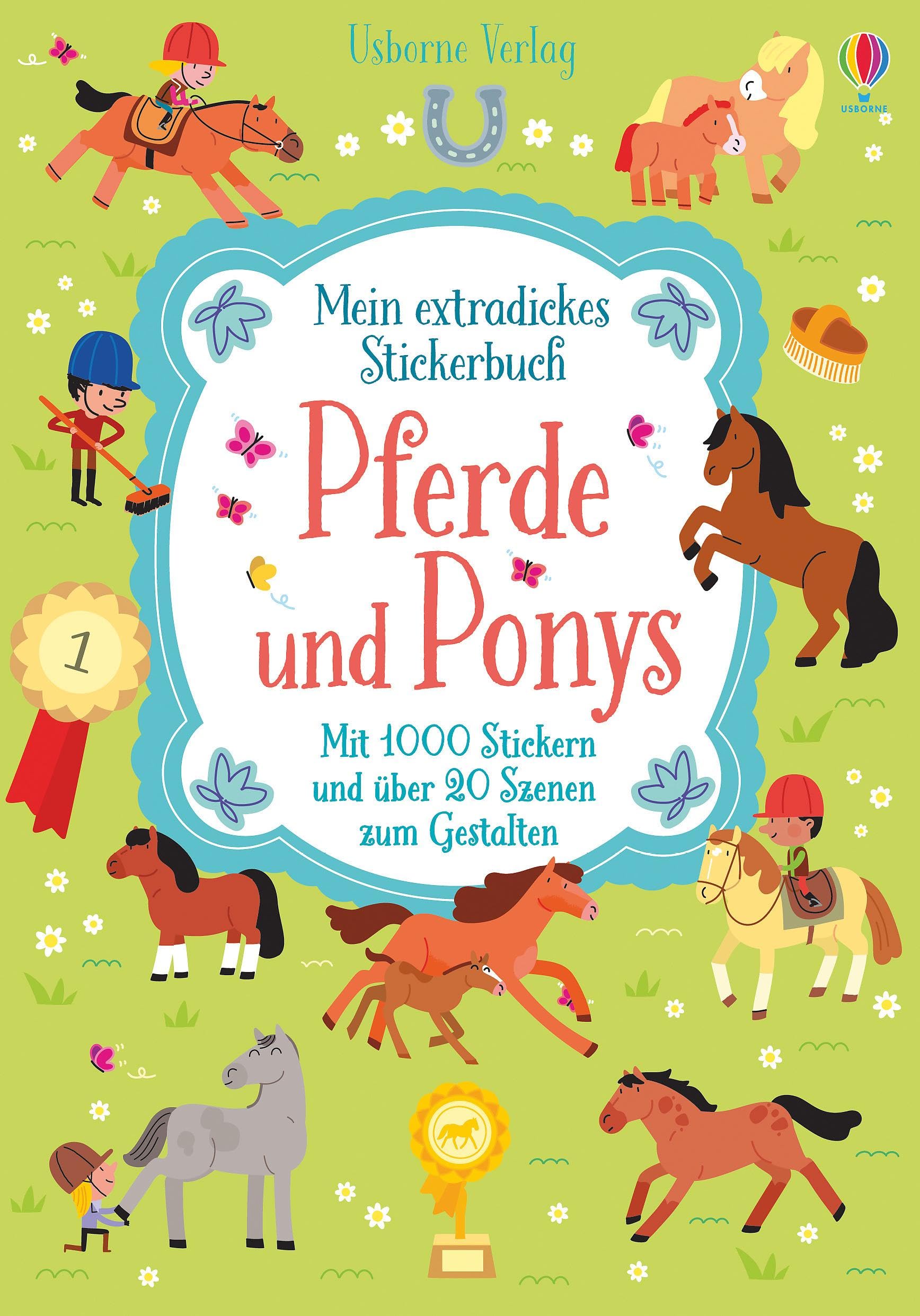 Mein extradickes Stickerbuch: Pferde und Ponys Tiptoi & Games