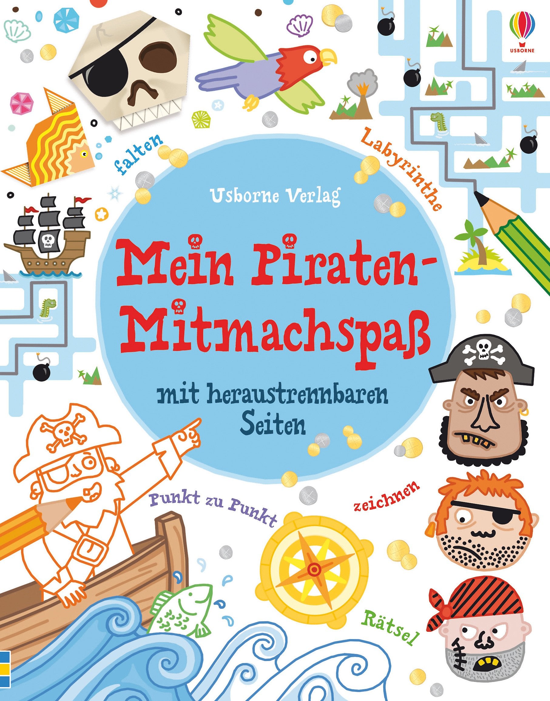 Mein Piraten-Mitmachspaß: mit heraustrennbaren Seiten Board Games