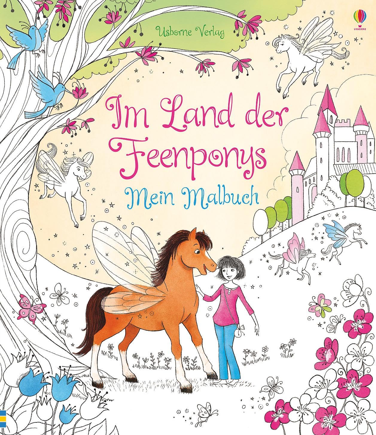 Im Land der Feenponys: Mein Malbuch Non-fiction