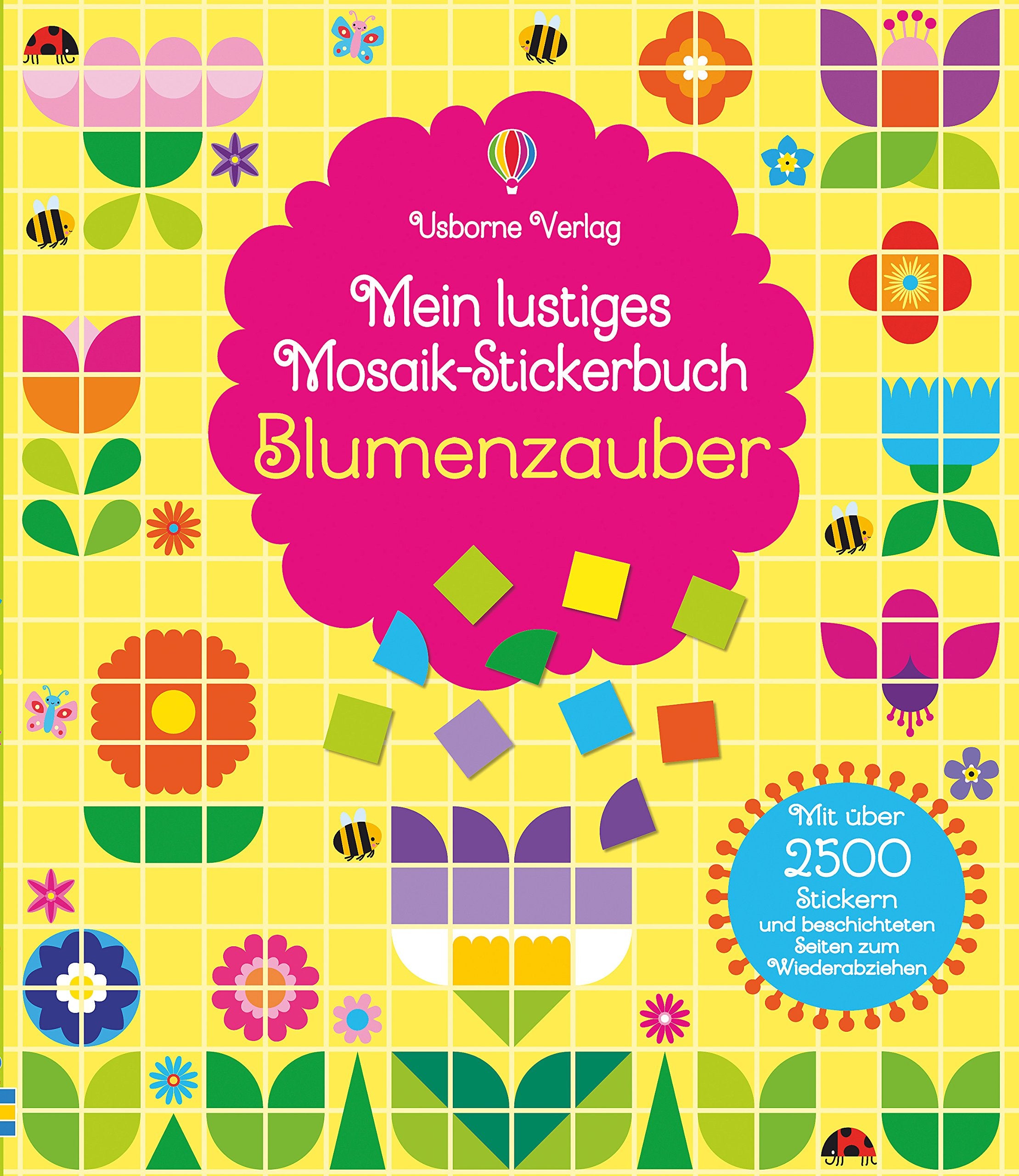 Mein lustiges Mosaik-Stickerbuch: Blumenzauber Tiptoi & Games