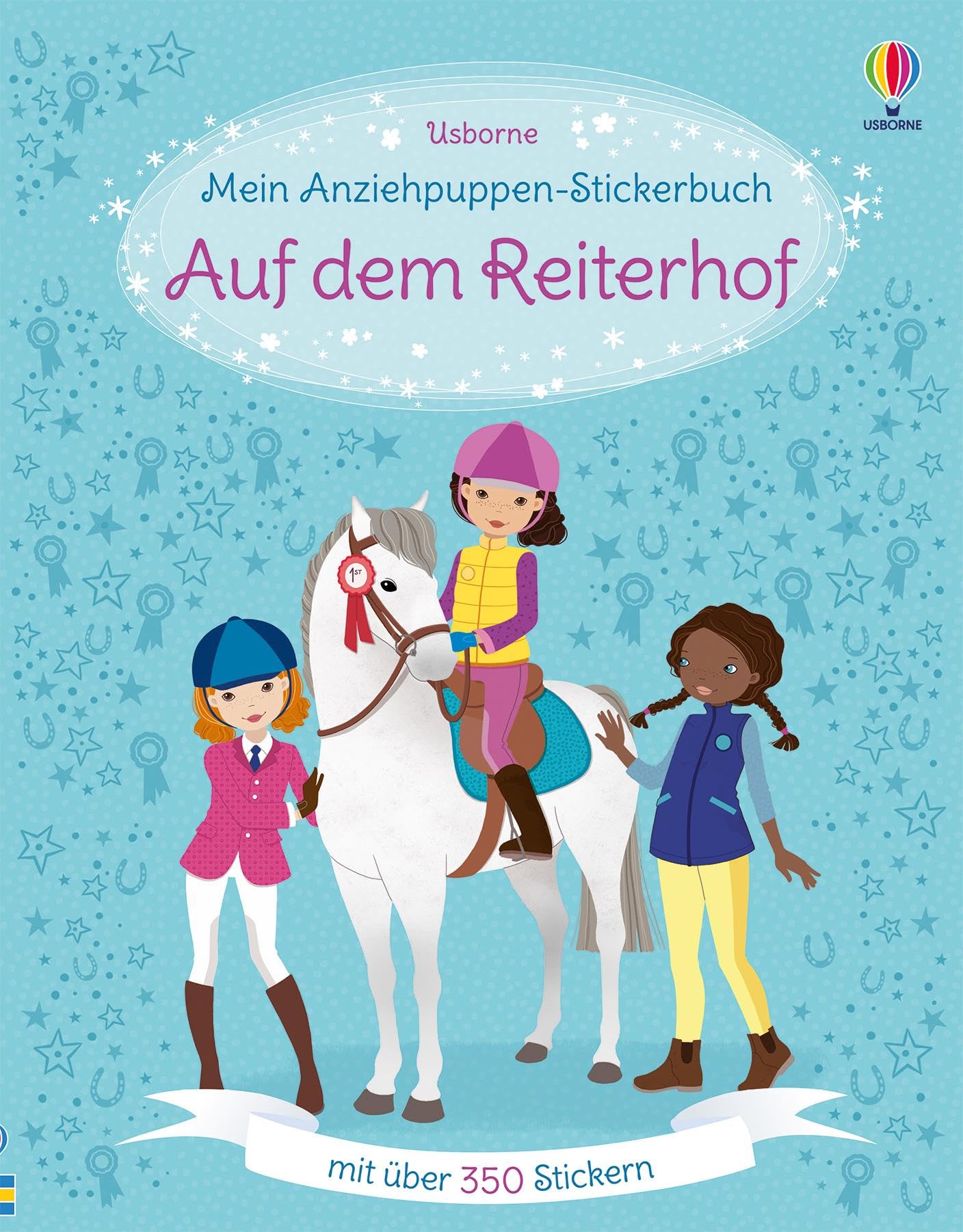 Mein Anziehpuppen-Stickerbuch: Auf dem Reiterhof Non-fiction