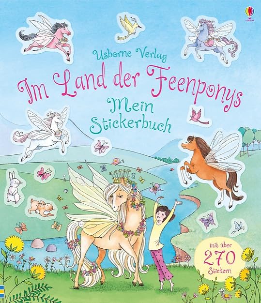 Im Land der Feenponys: Mein Stickerbuch book