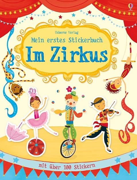 Mein erstes Stickerbuch: Im Zirkus book