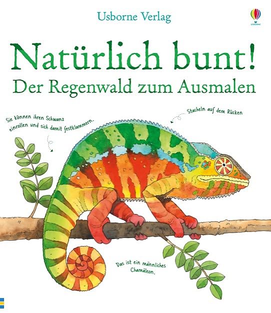 Natürlich bunt! Der Regenwald zum Ausmalen Health, Nutrition & Fitness