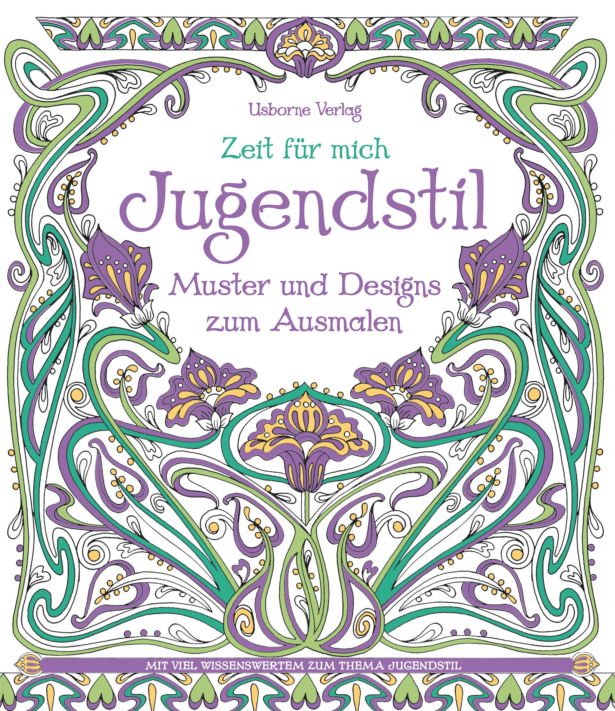 Zeit für mich: Jugendstil – Muster und Designs zum Ausmalen Health, Nutrition & Fitness