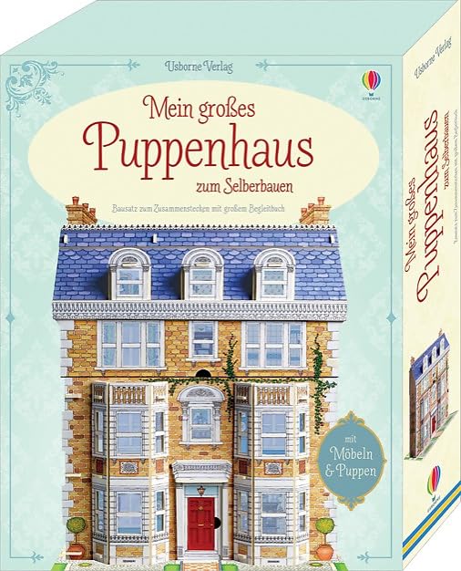 Mein großes Puppenhaus zum Selberbauen: Bausatz zum Zusammenstecken mit großem Begleitbuch. Mit Möbeln & Puppen book