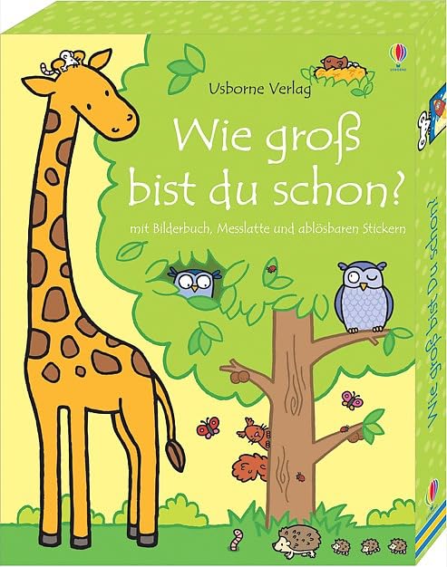 Wie groß bist du schon?: Mit Bilderbuch, Messlatte und ablösbaren Stickern Tiptoi & Games