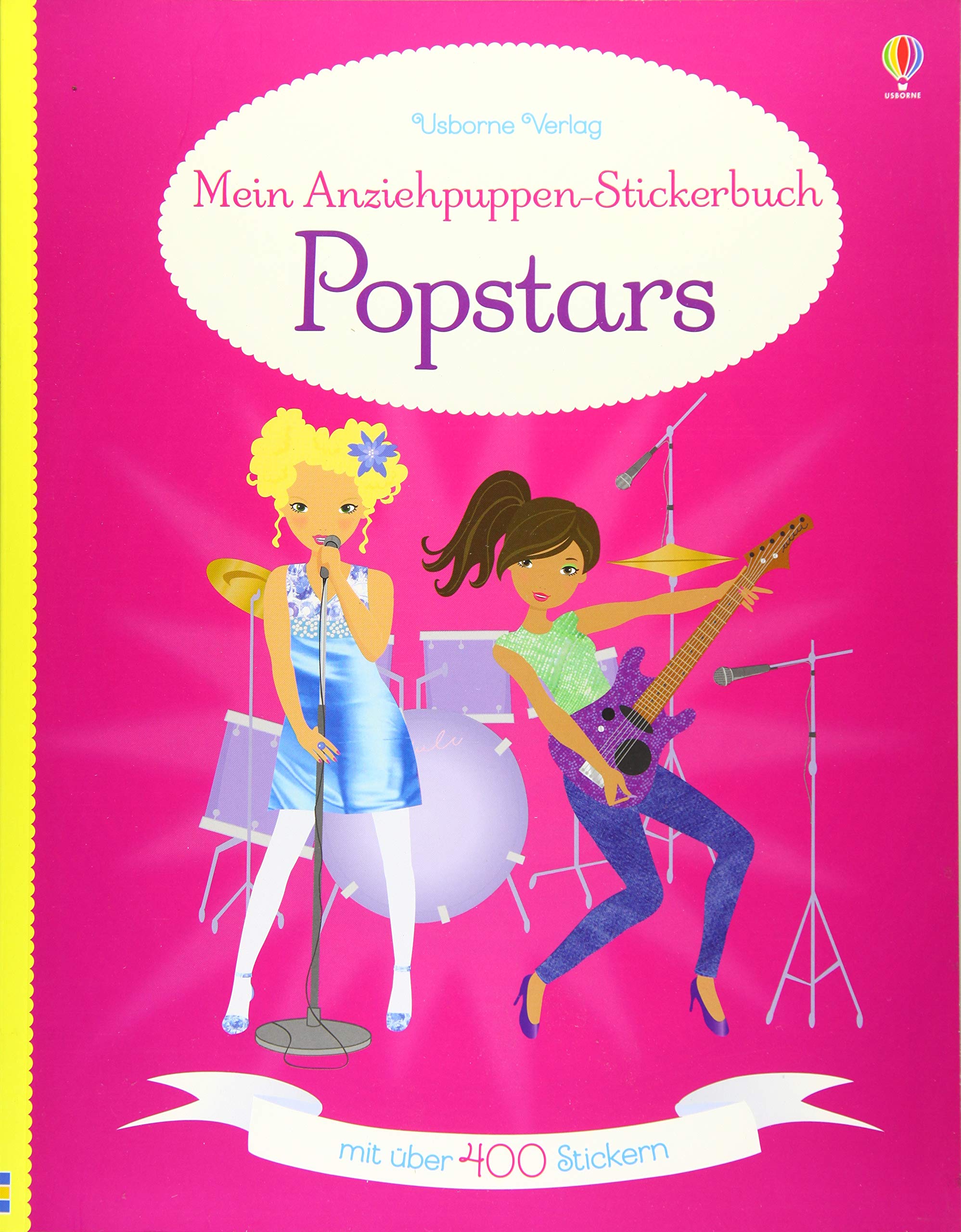 Mein Anziehpuppen-Stickerbuch: Popstars Non-fiction