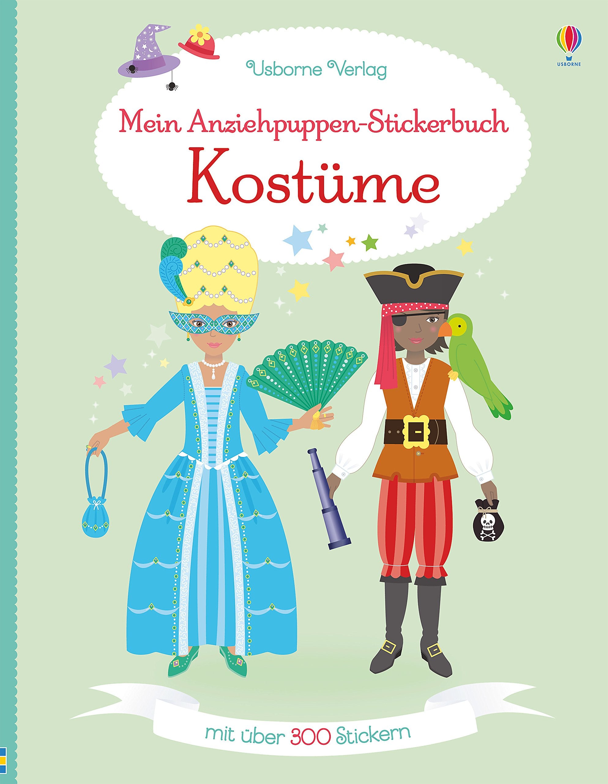 Mein Anziehpuppen-Stickerbuch: Kostüme: Mit über 300 Stickern (Meine Anziehpuppen-Stickerbücher) Non-fiction