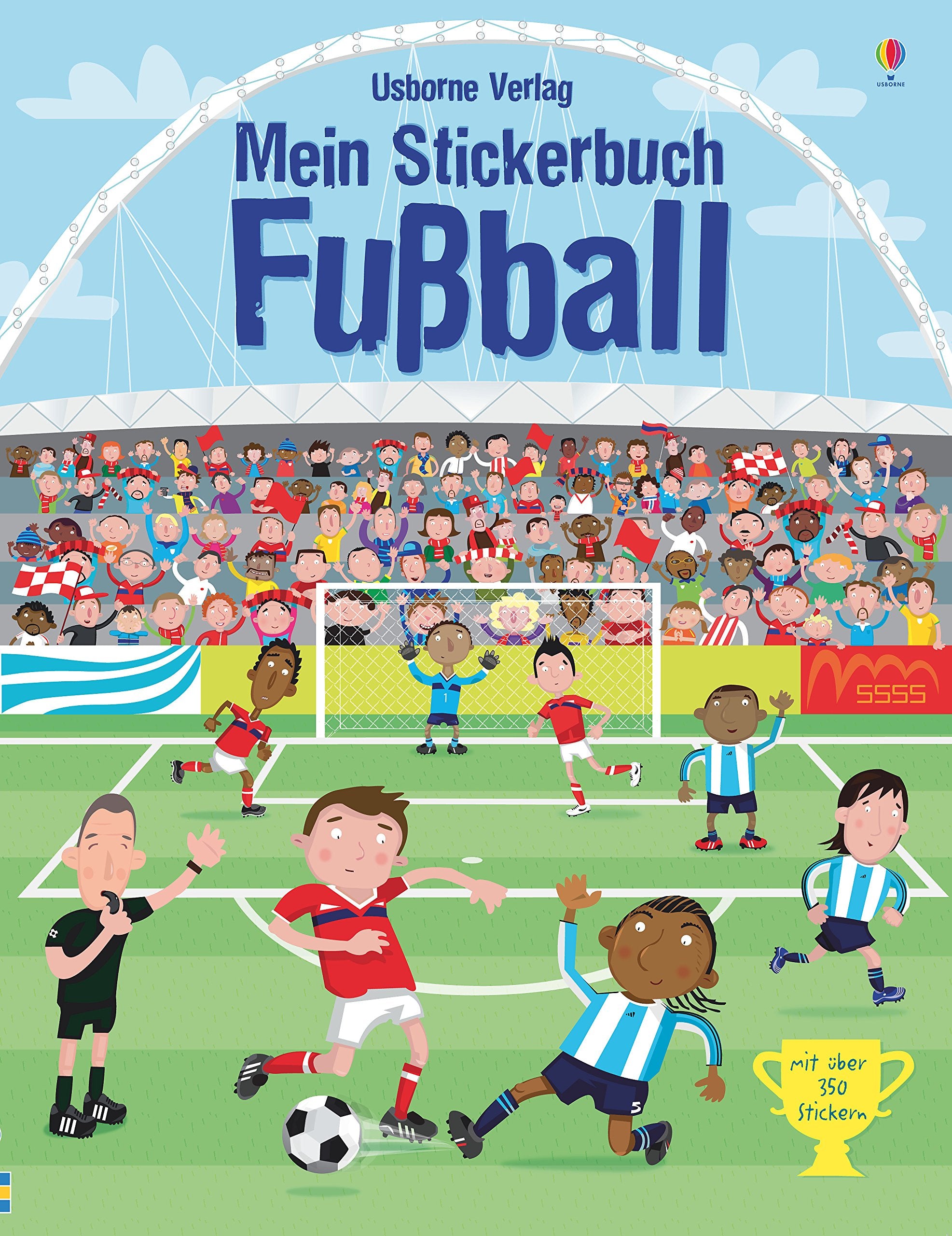 Mein Stickerbuch: Fußball book