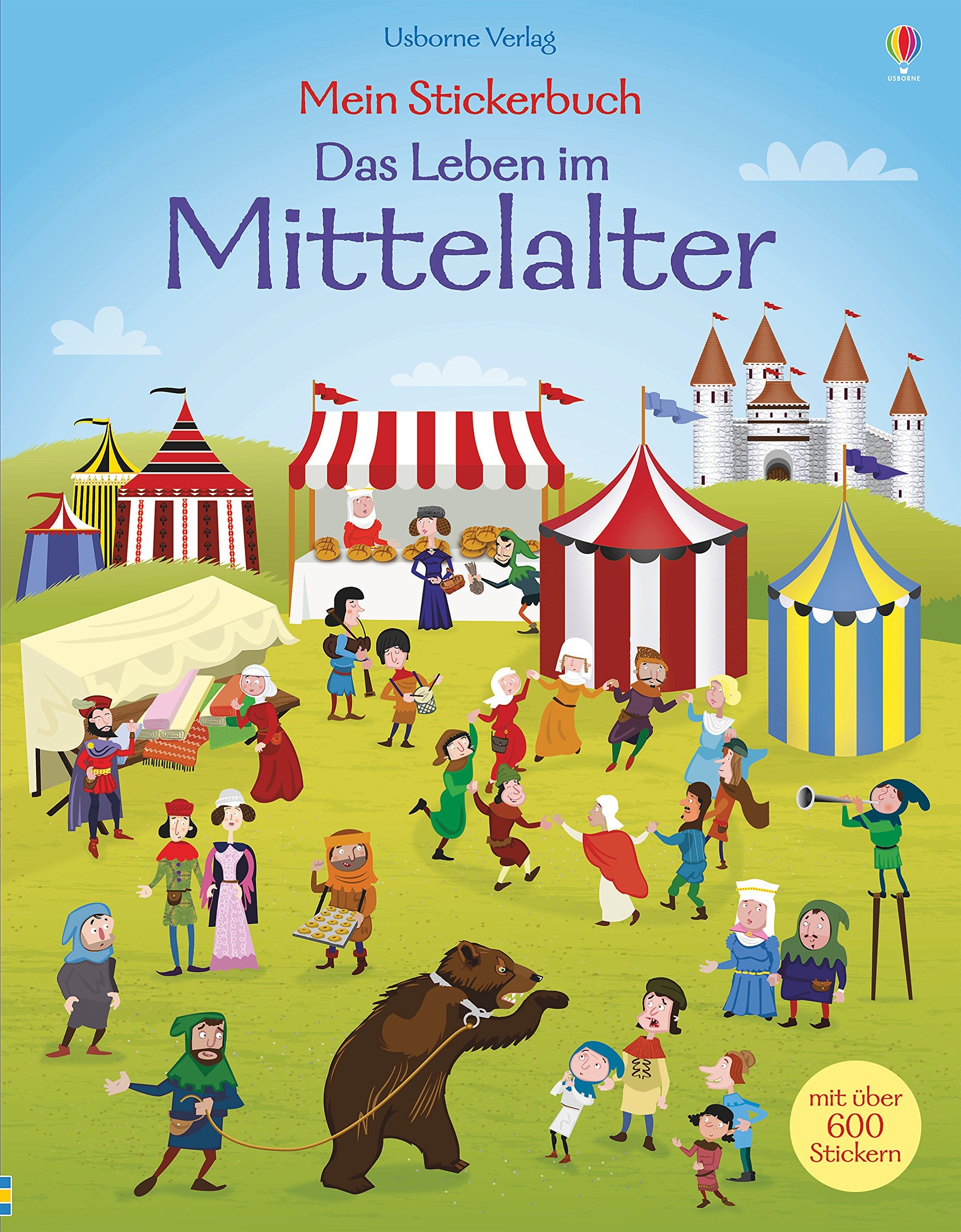 Mein Stickerbuch: Das Leben im Mittelalter (Meine Stickerbücher) Politics & History