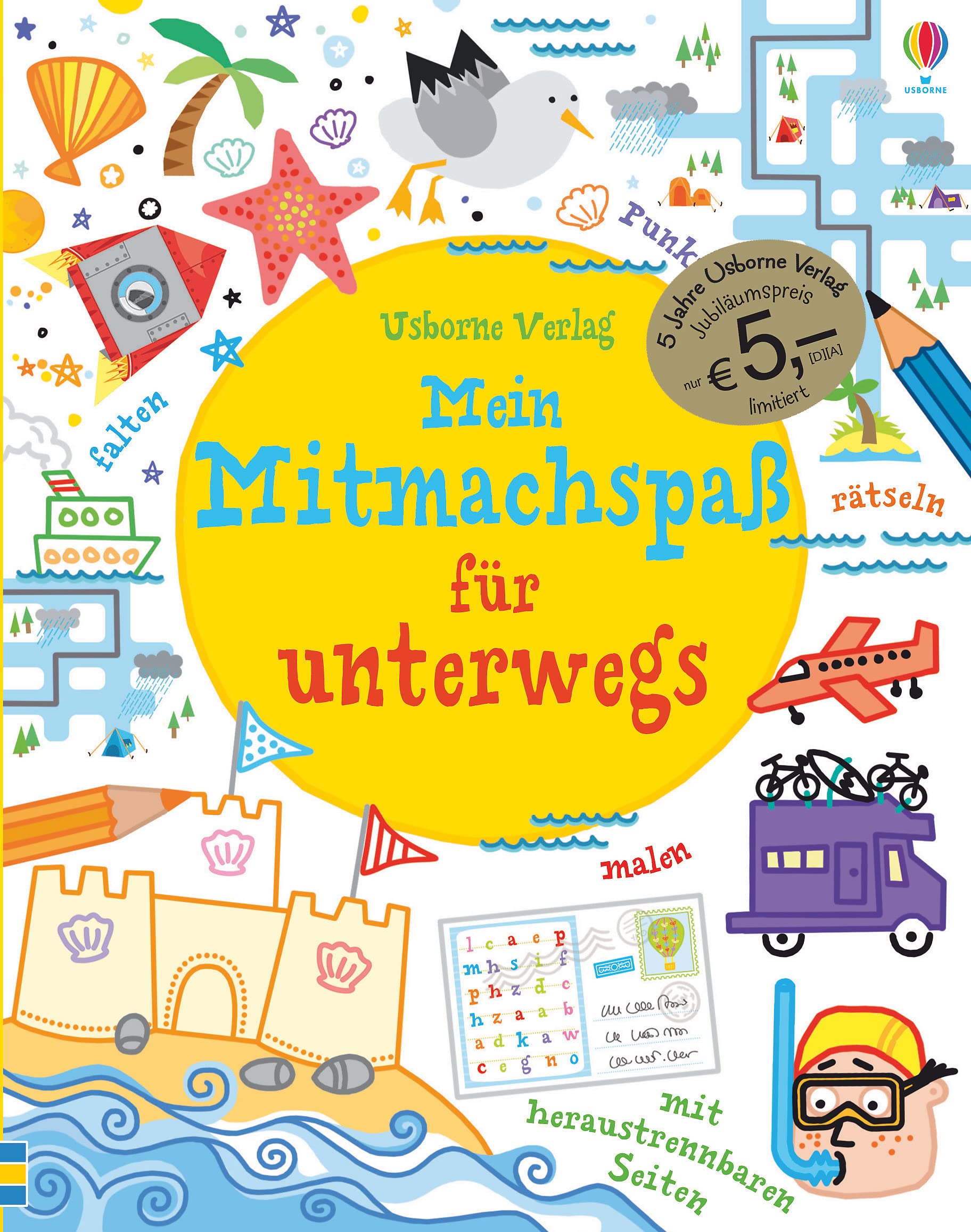 Mein Mitmachspaß für unterwegs (Jubiläumsausgabe): Mit heraustrennbaren Seiten Tiptoi & Games