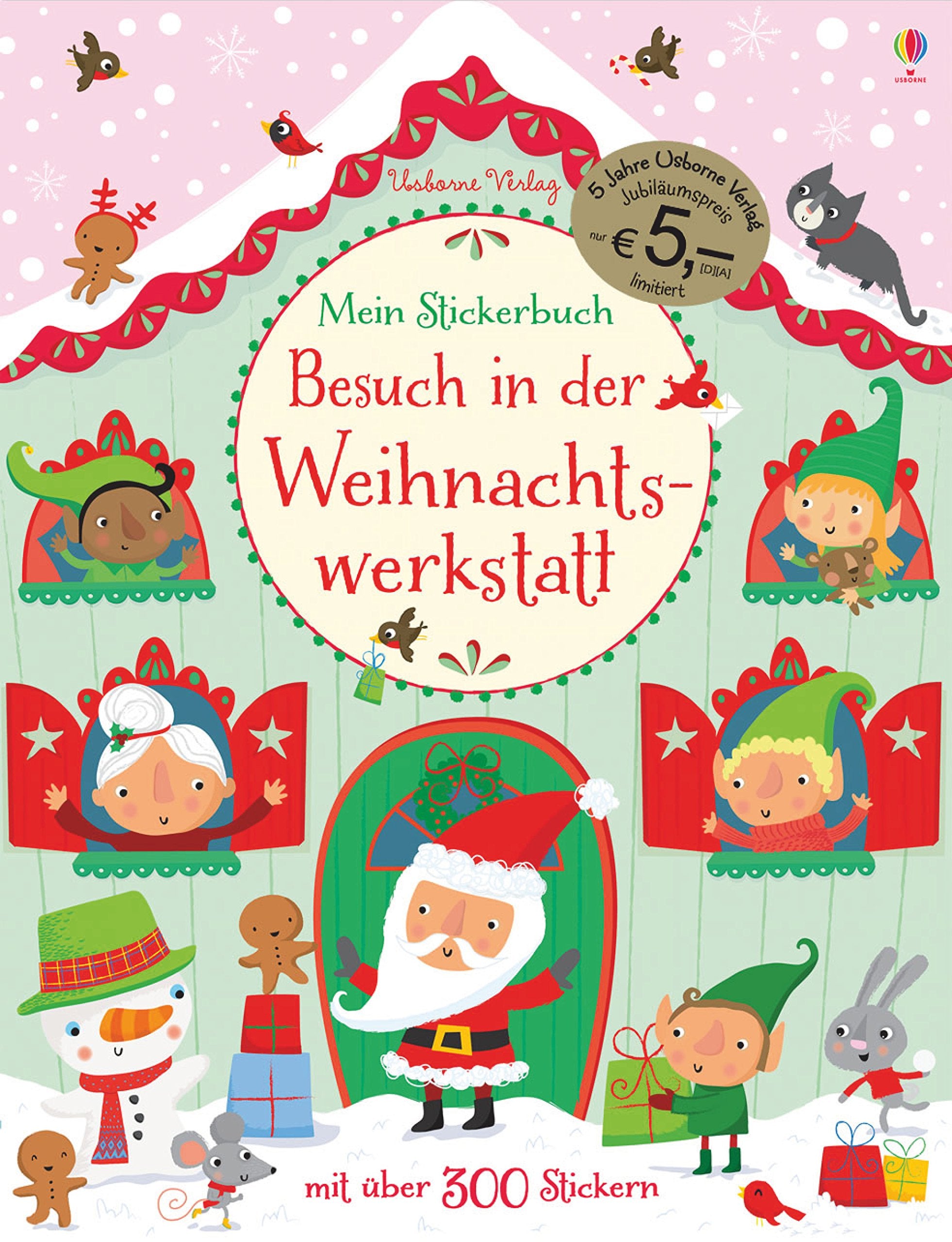 Mein Stickerbuch: Besuch in der Weihnachtswerkstatt (Jubiläumsausgabe) Tiptoi & Games