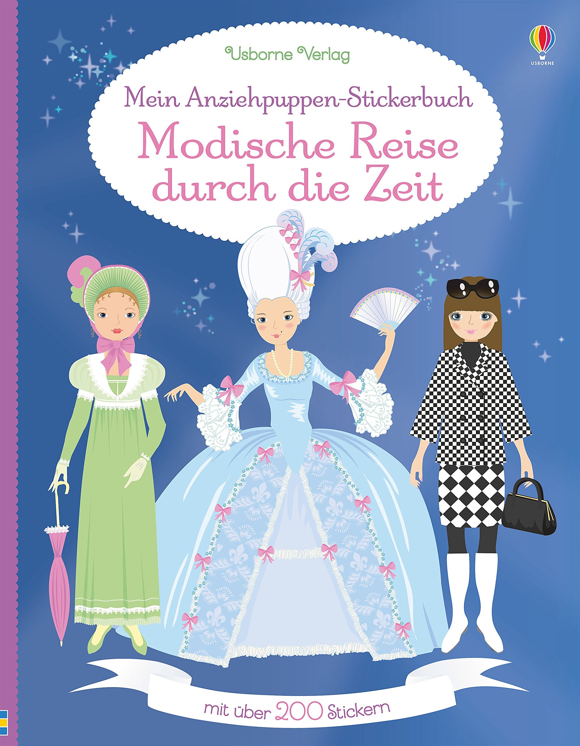 Mein Anziehpuppen-Stickerbuch: Modische Reise durch die Zeit Non-fiction