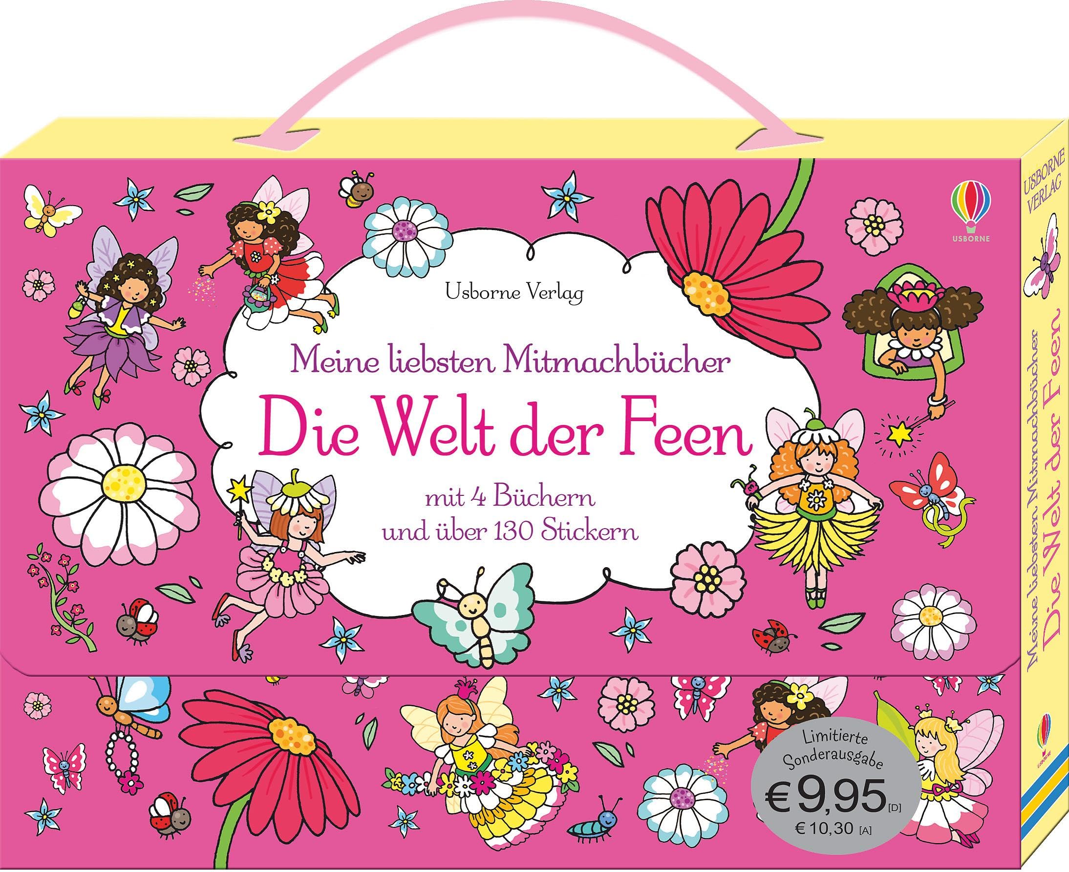 Meine liebsten Mitmachbücher: Die Welt der Feen: Mit 4 Büchern und über 130 Sticker (Meine-liebsten-Mitmachbücher-Reihe) Tiptoi & Games