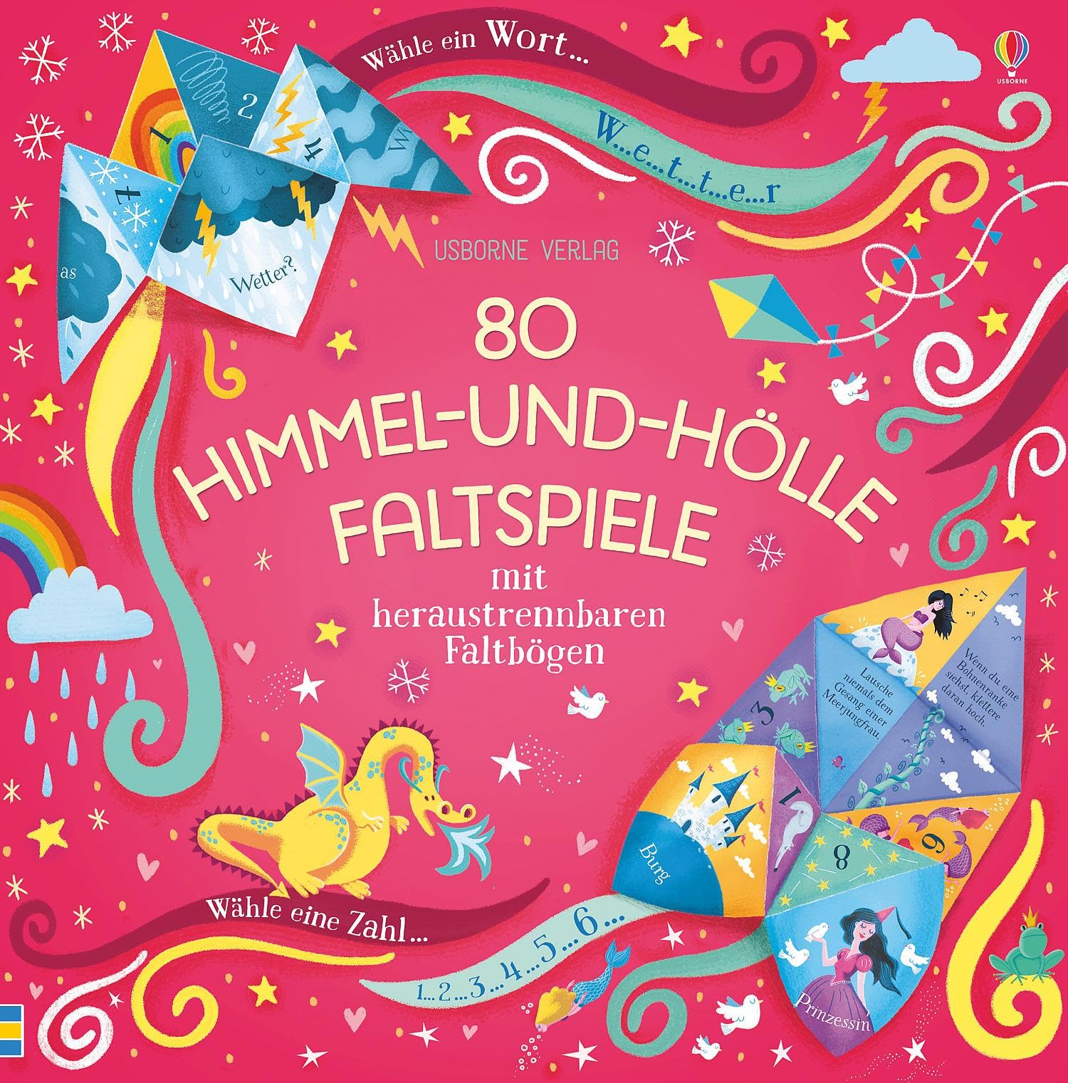 80 Himmel-und-Hölle-Faltspiele Tiptoi & Games