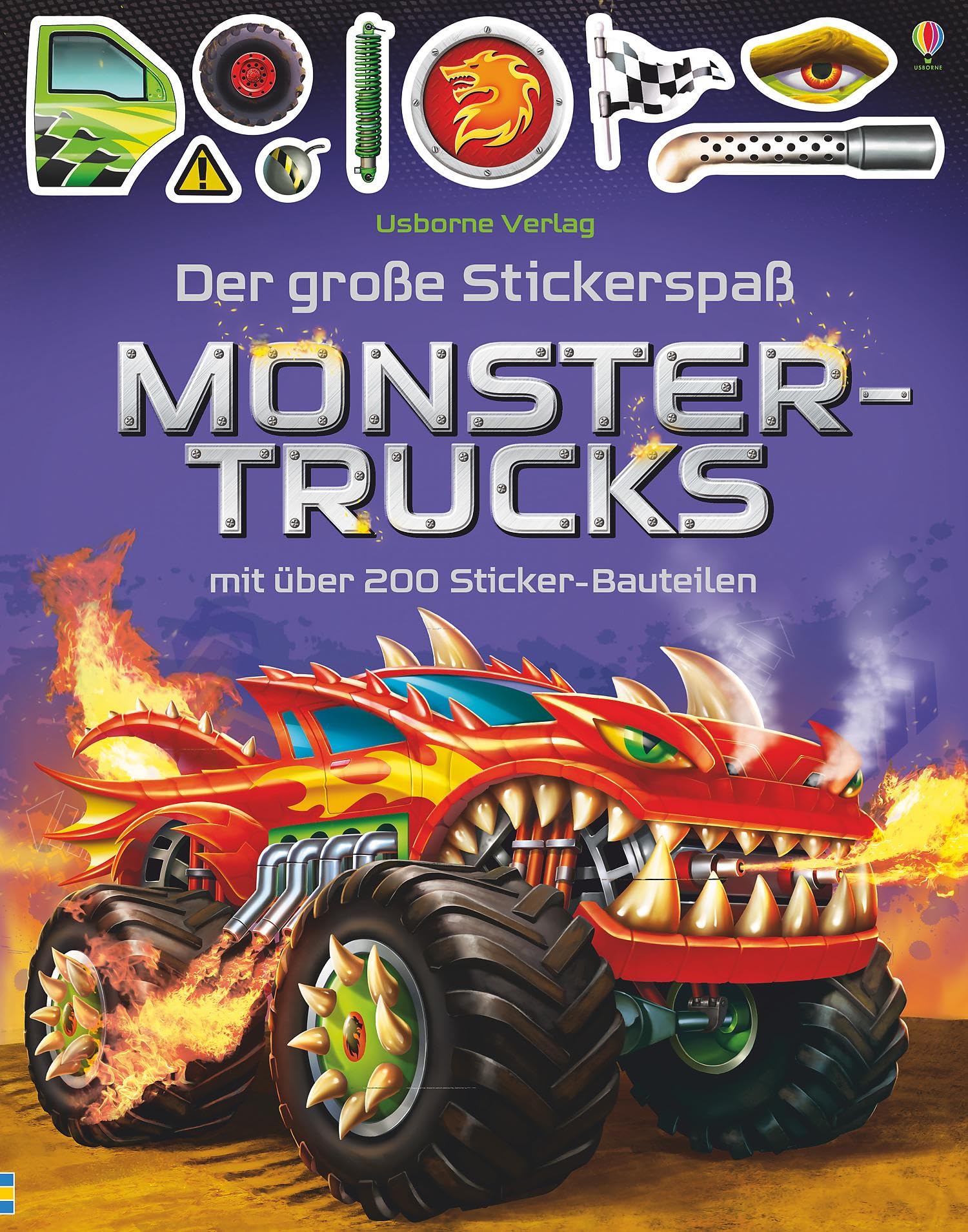 Der große Stickerspaß: Monstertrucks Non-fiction books for kids