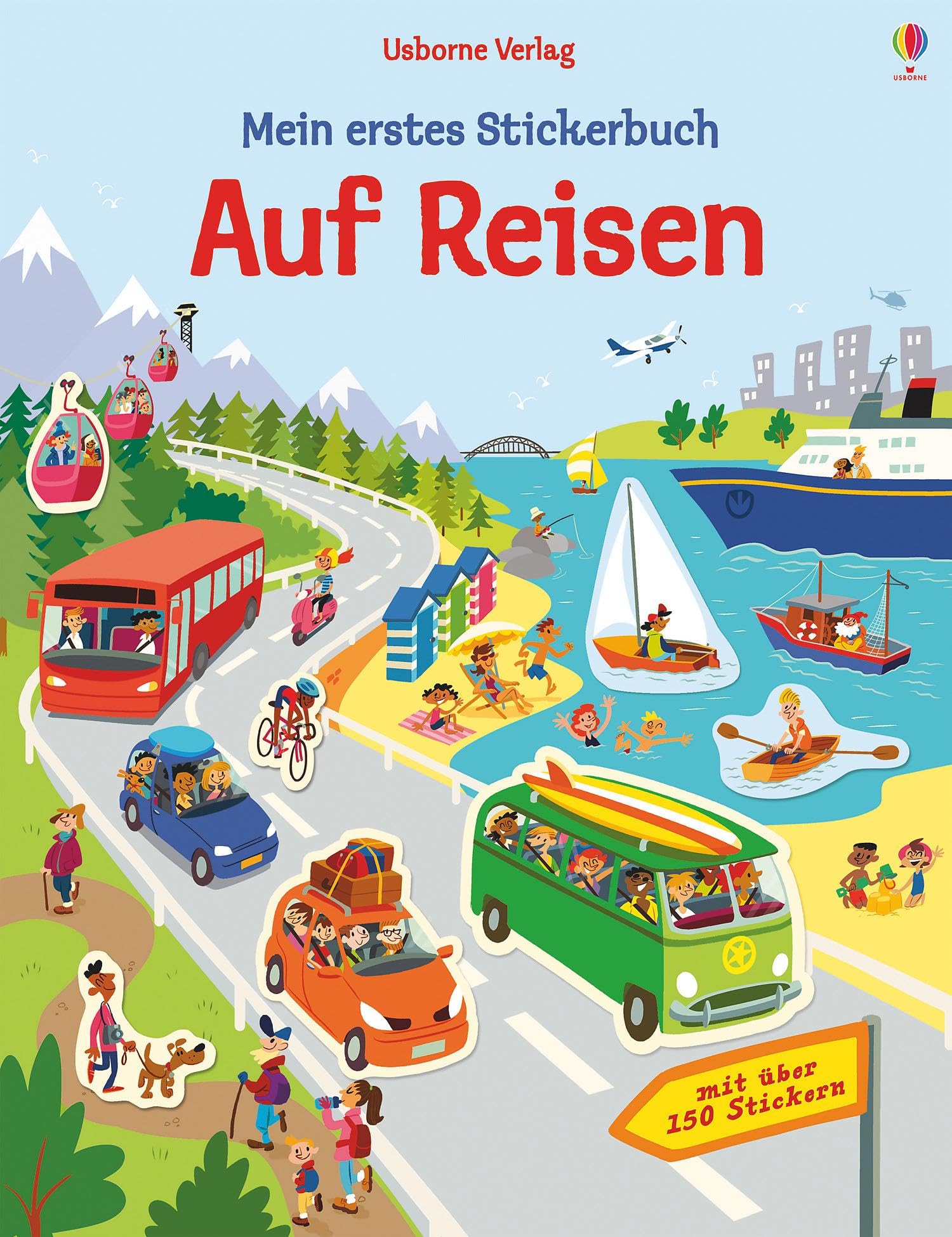 Mein erstes Stickerbuch: Auf Reisen book