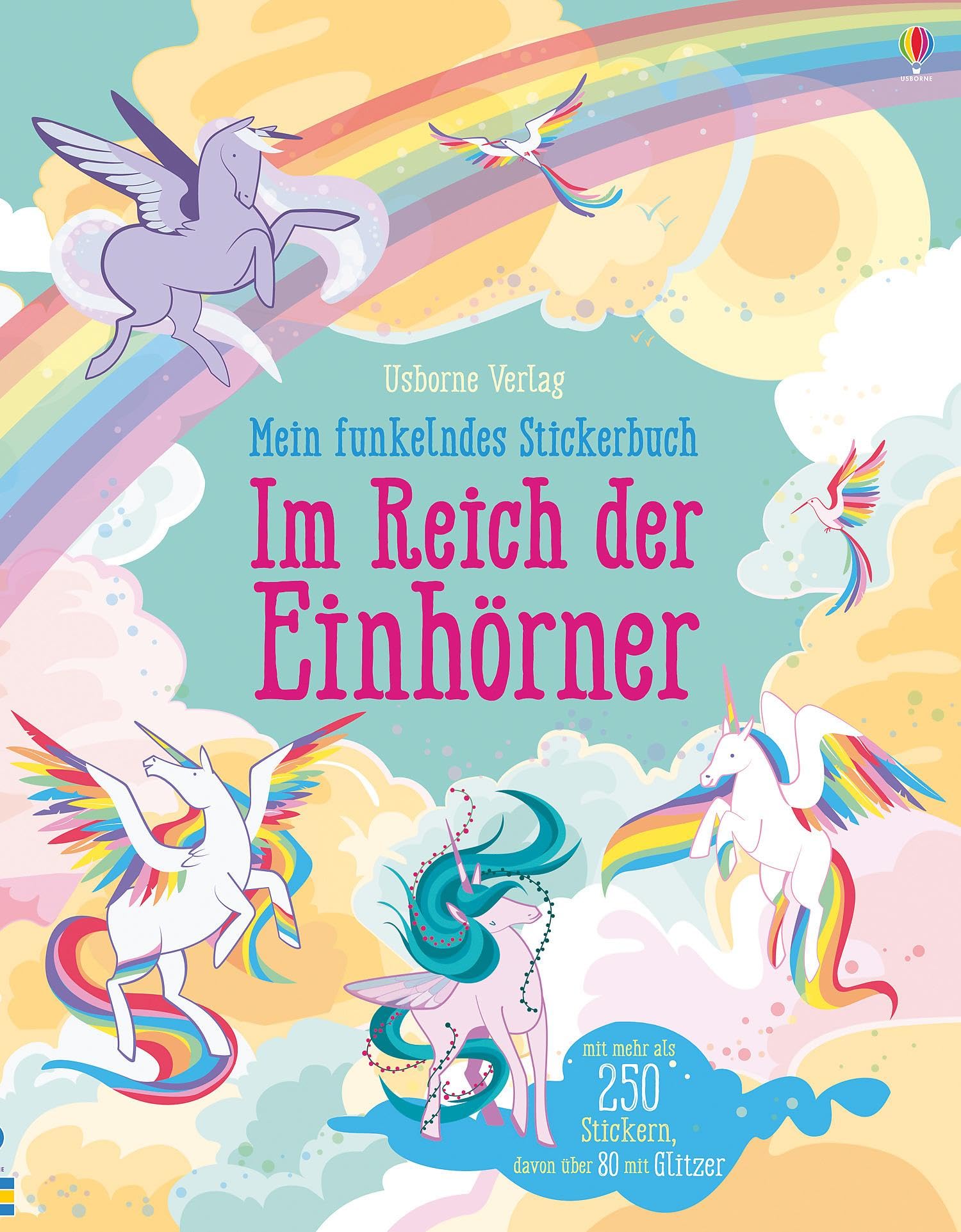 Mein funkelndes Stickerbuch: Im Reich der Einhörner Tiptoi & Games