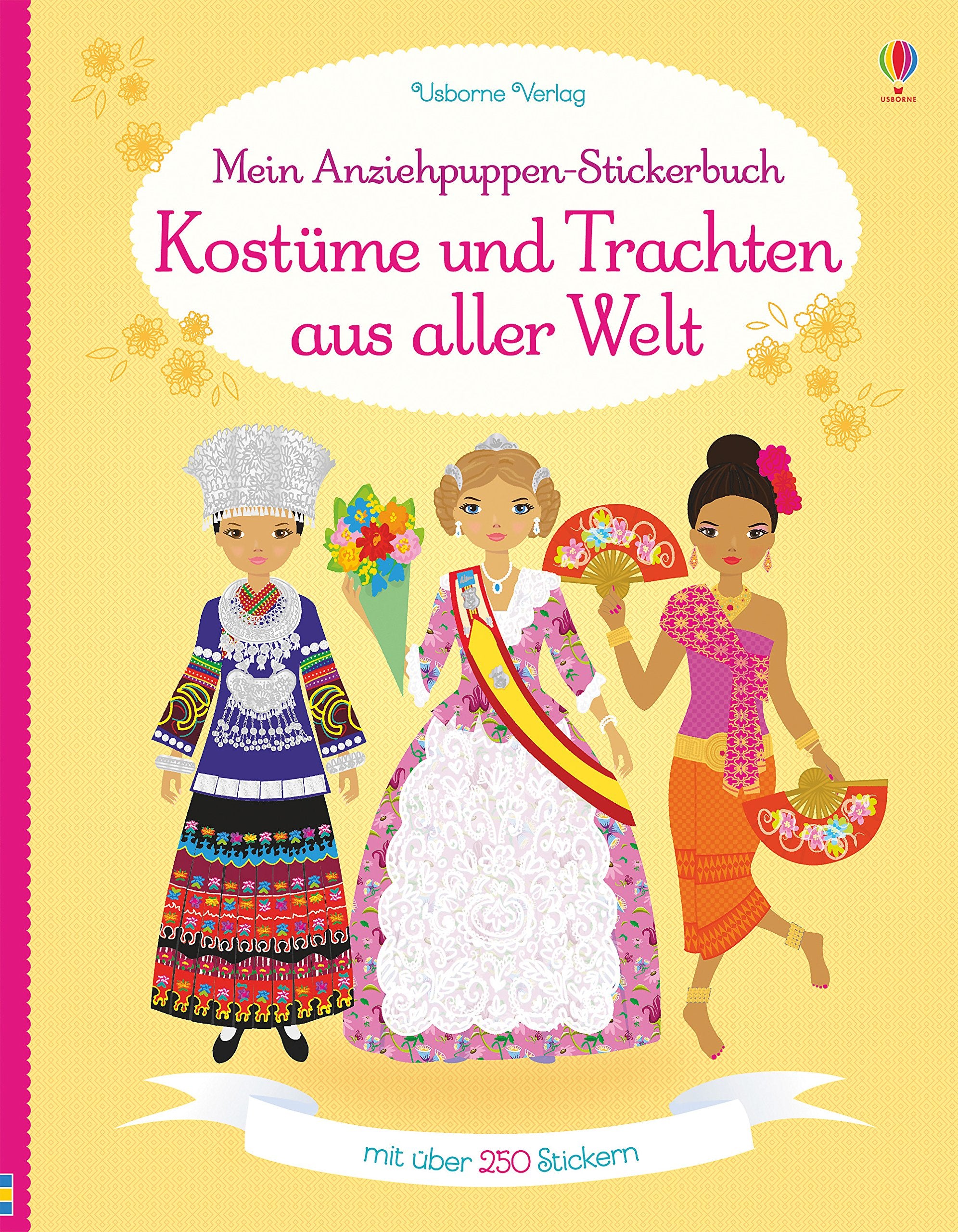 Mein Anziehpuppen-Stickerbuch: Kostüme und Trachten aus aller Welt: Mit über 250 Stickern Non-fiction
