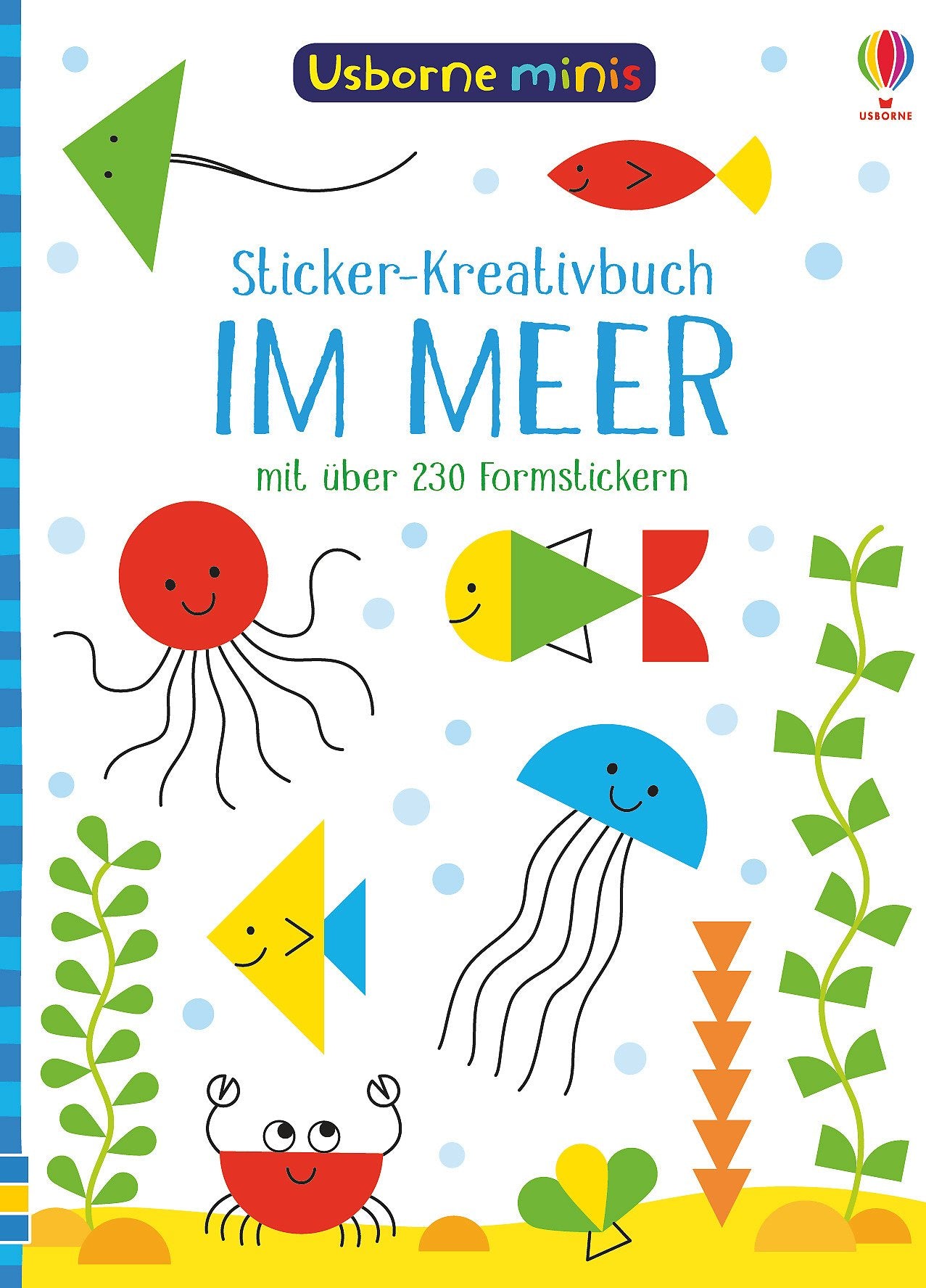 Usborne Minis - Sticker-Kreativbuch: Im Meer: Sticker-Kreativbuch Non-fiction