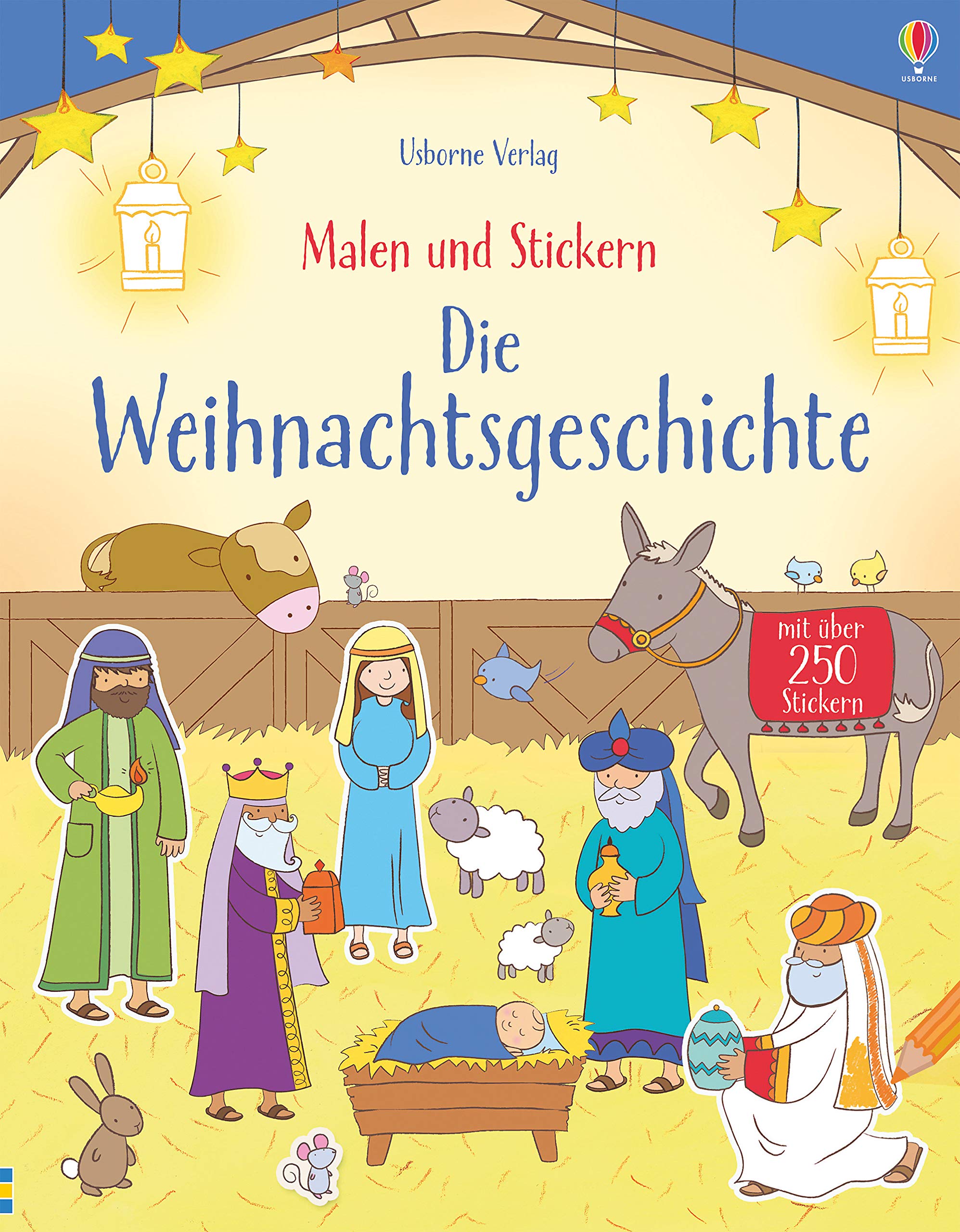 Malen und Stickern: Die Weihnachtsgeschichte Non-fiction
