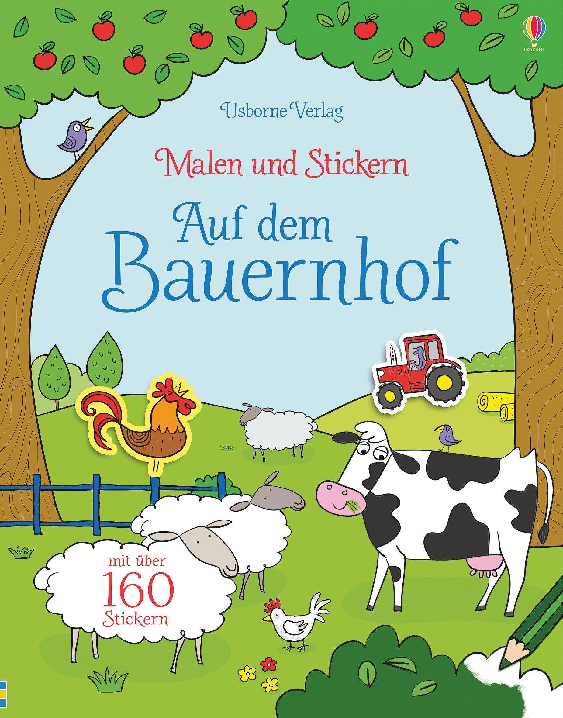 Malen und Stickern: Auf dem Bauernhof (Malen-und-Stickern-Reihe) Tiptoi & Games
