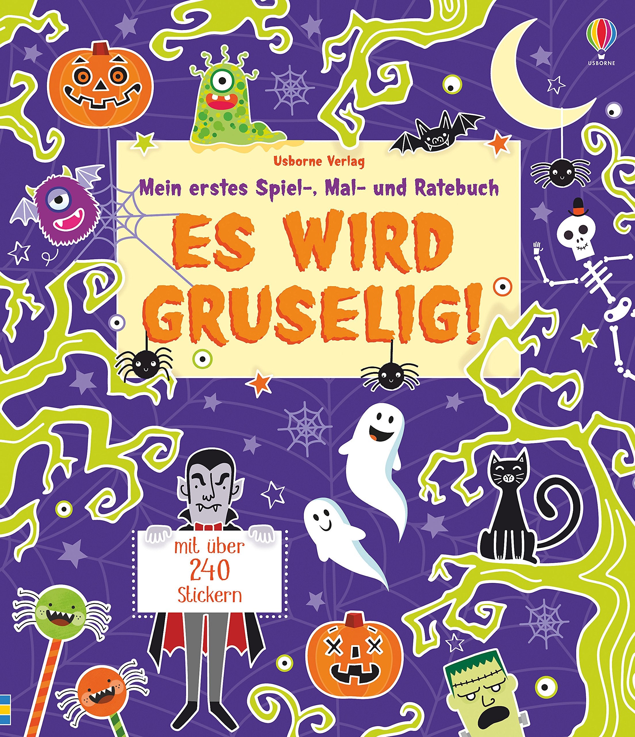 Mein erstes Spiel-, Mal- und Ratebuch: Es wird gruselig! Tiptoi & Games