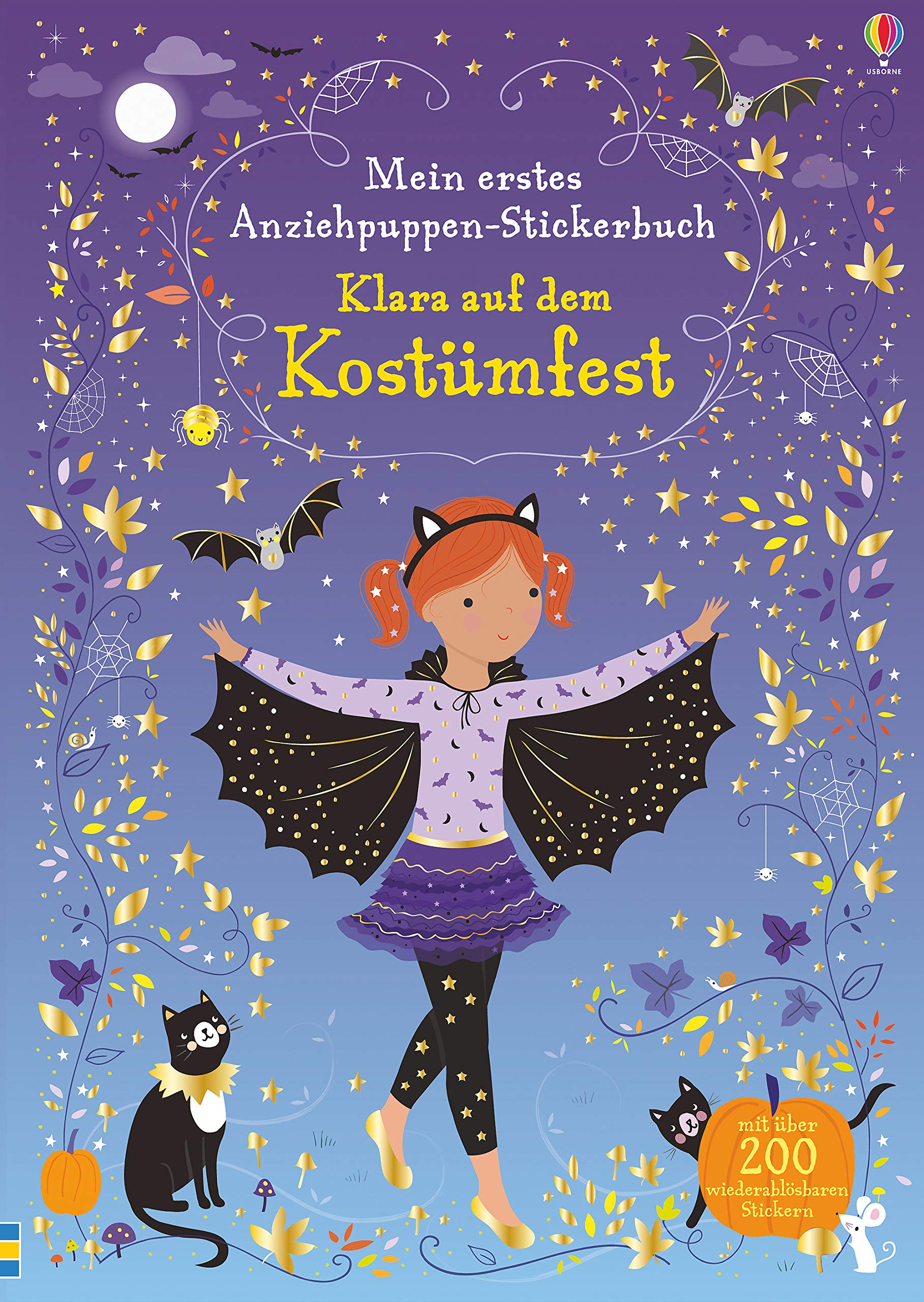 Mein erstes Anziehpuppen-Stickerbuch: Klara auf dem Kostümfest: Mit über 300 wiederablösbaren Stickern (Meine ersten Anziehpuppen-Stickerbücher) Non-fiction