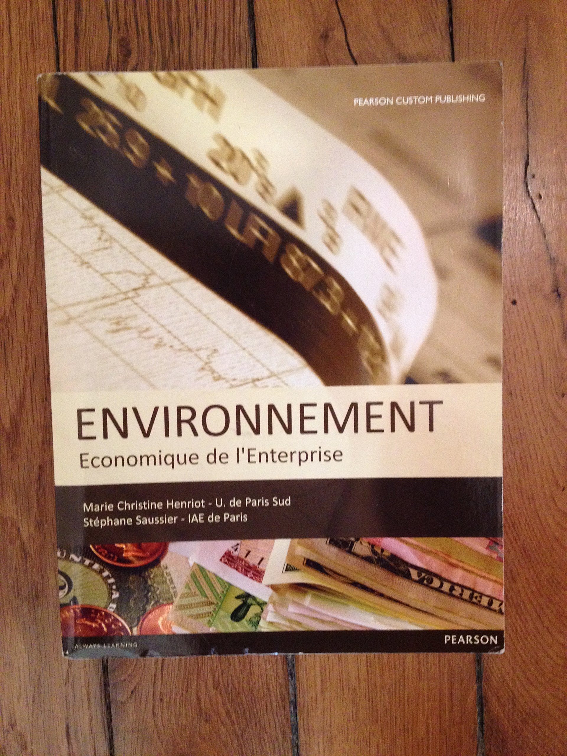 Environnement Economique de l'Entreprise Books