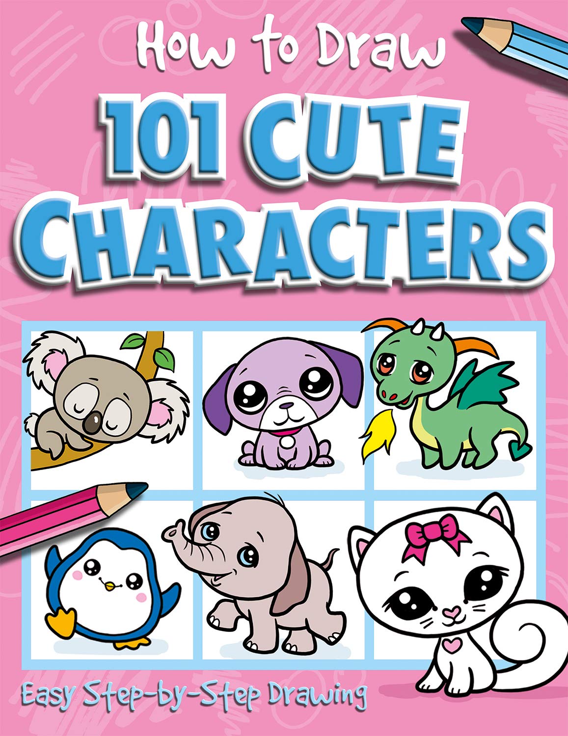 How to Draw 101 Really Cute Characters Non-fiction books for kids