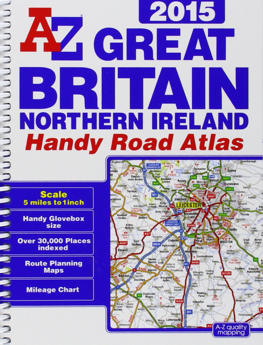 Great Britain Handy Road Atlas 2015 Leisure, Home & Garden