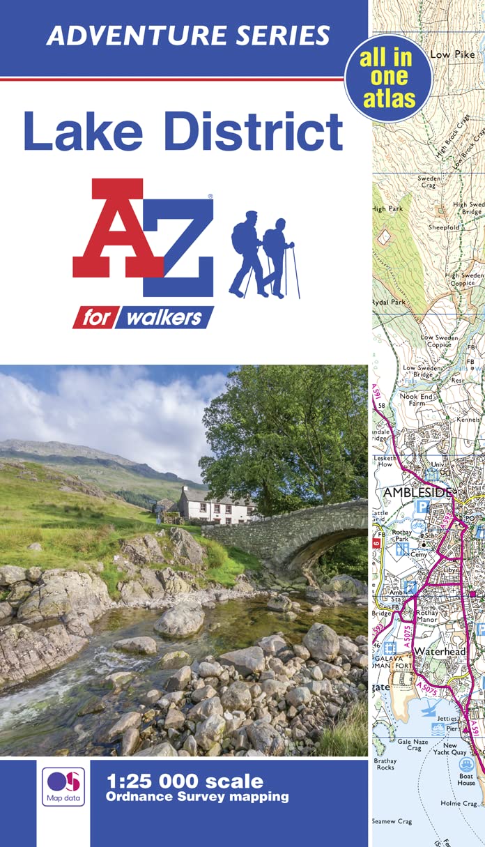 Adventure Atlas Lake District: Geographers A-Z Map (Adventure series) Leisure, Home & Garden